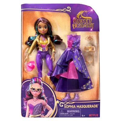 Unicorn Academy Muñeca Sophia Masquerade Ball