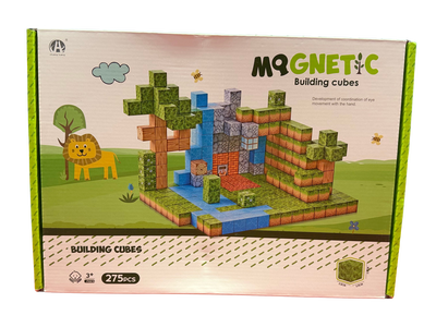 Magnetic Building Cubes 275 Pzs