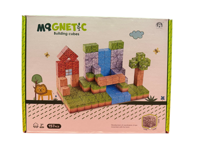 Magnetic Building Cube 157 Pzs