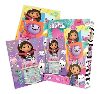 Puzzle 24 y 36 Pzs Gabby's Dollhouse