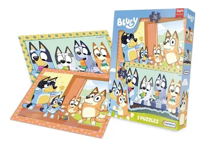Puzzle 24 y 36 Pzs Bluey