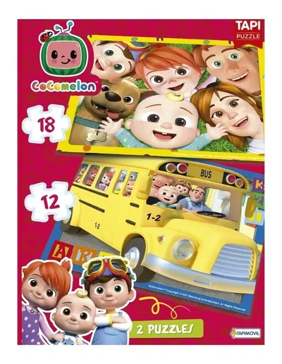 Puzzle 12 y 18 Pzs Coco Melon