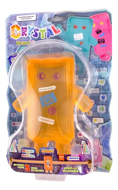 Streechapalz Crystal Hashtag Muñeco Estirable