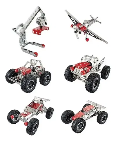 Metal Set Constructio Surtido Movil 288 Pzs