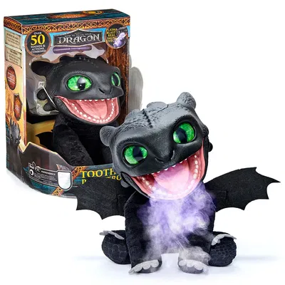 Toothless Puppetronic Real Fx Como Entrenar a tu Dragon