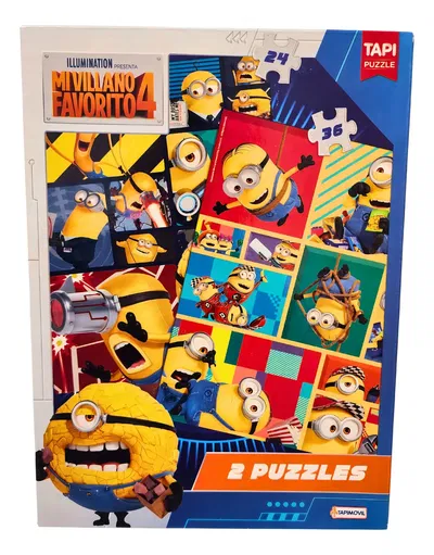 Puzzle 24 y 36 Pzs Mi Villano Favorito 4