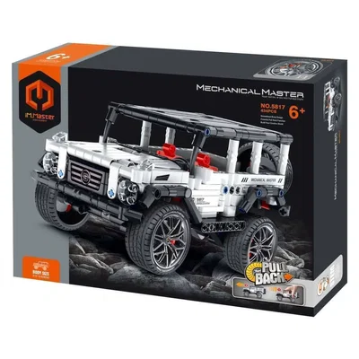 Mechanical Master Camioneta Blanca Para Armar 434 Pzs