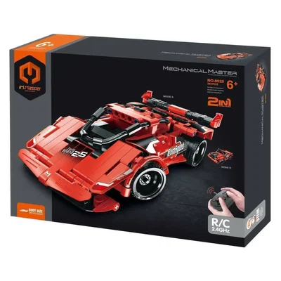 Mechanical Master Auto Para Armar 2 En 1 R/C 351 Pzs