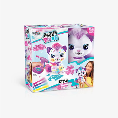 Airbrush Plush Kitty Style 4 Ever