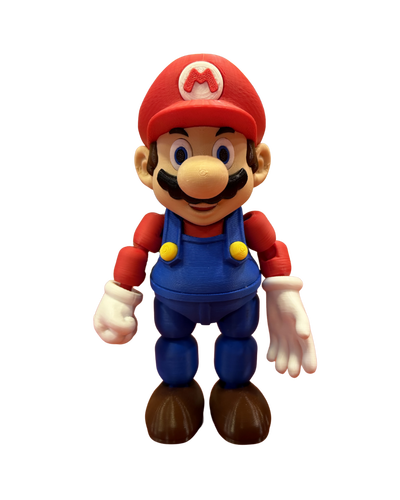 Muñeco Mario Articulado 3D