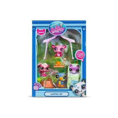 Littlest Pet Shop Set Camping