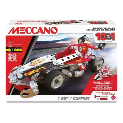 Meccano Racing Vehicles 10 En 1