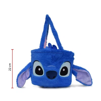 Bolso Stitch Reversible 22 Cm