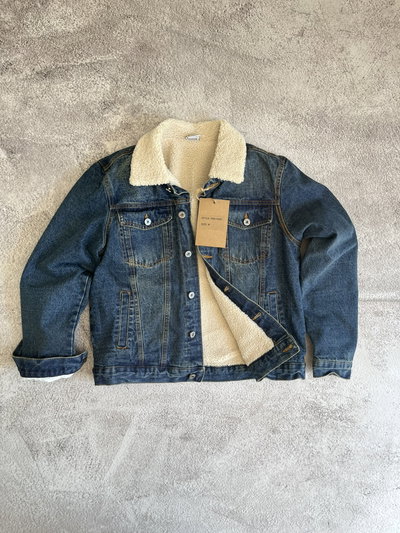 Campera Jeans Corderito