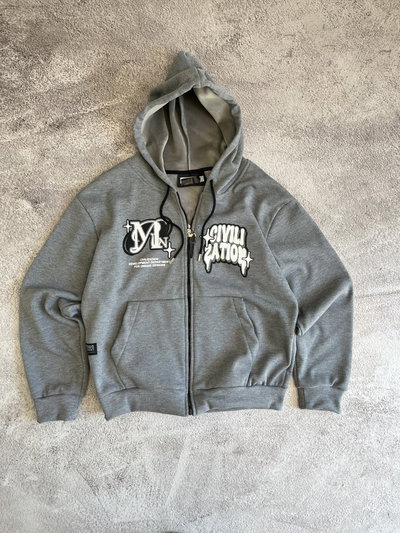 Campera Boxy Civili con piel 