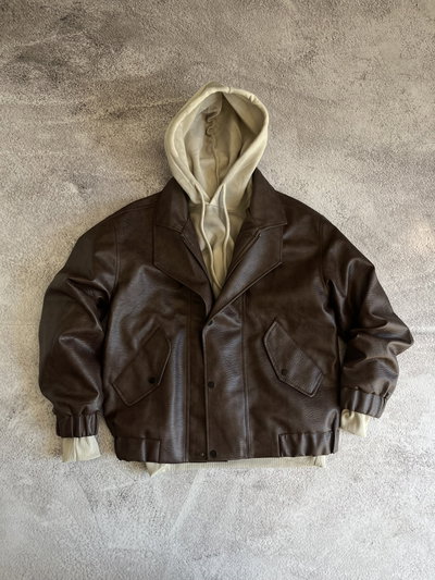 Campera bouch Cuero vegano 