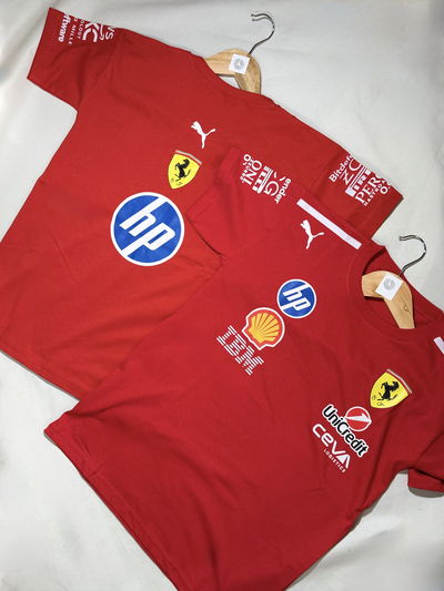 REMERA FERRARI KIDS