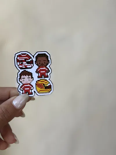 STICKER TÉRMICO TEAM FERRARI 6x5