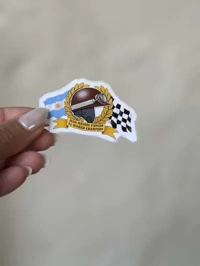 STICKER TÉRMICO FANGIO 6x3
