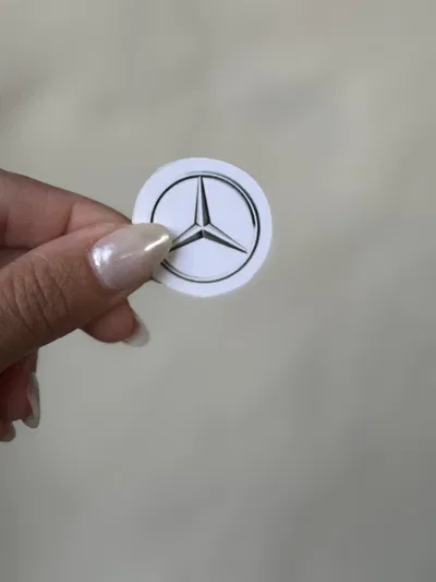 STICKER TÉRMICO LOGO MERCEDES BENZ 3x3