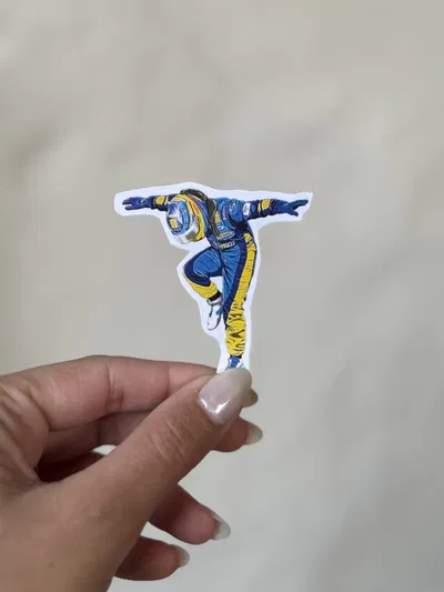 STICKER TÉRMICO ALONSO VINTAGE 6x5