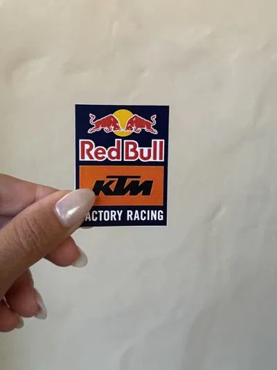 STICKER TÉRMICO RED BULL KTM 4x5