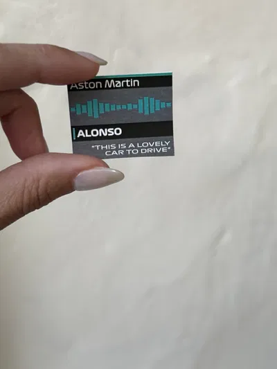 STICKER TÉRMICO ALONSO RADIO 4x3