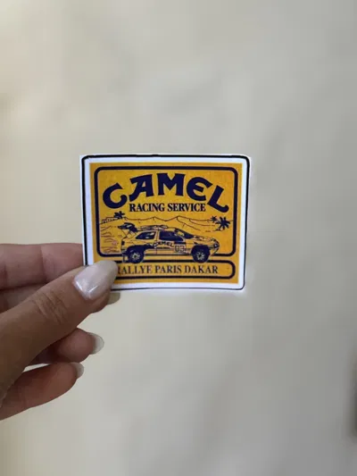 STICKER TÉRMICO CAMEL RALLY DAKAR 7x6