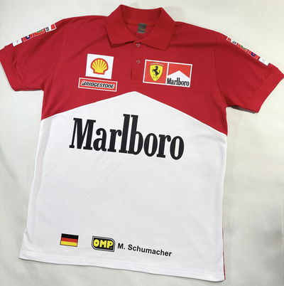 CHOMBA RETRO FERRARI 2000 - MICHAEL SCHUMACHER