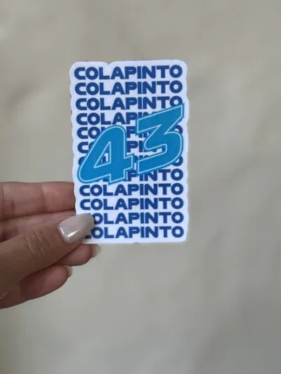 STICKER TÉRMICO COLAPINTO'43 - 9x6