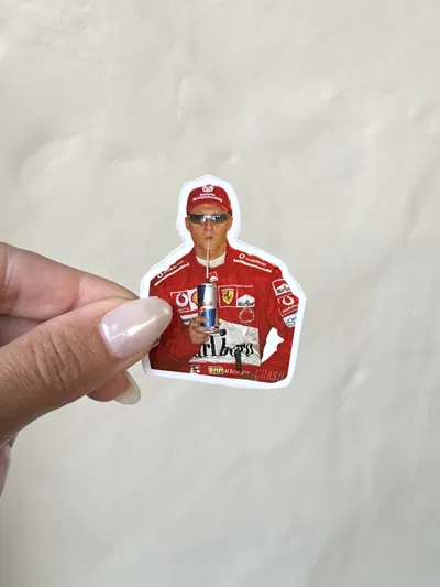 STICKER TÉRMICO SCHUMACHER 5x4