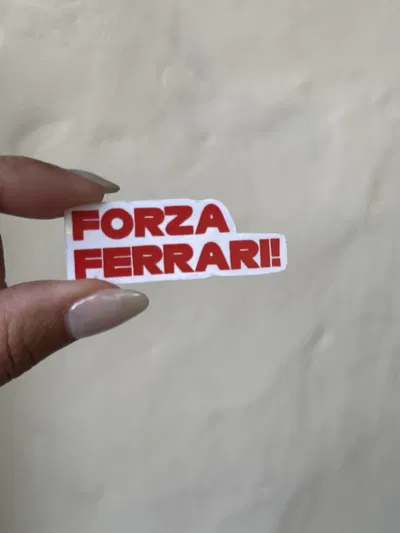 STICKER TÉRMICO FORZA FERRARI 5x2