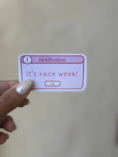STICKER TÉRMICO RACE WEEK 7x4