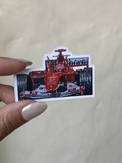 STICKER TÉRMICO SCHUMACHER VINTAGE 5x4