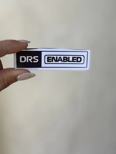 STICKER TÉRMICO DRS 8x2