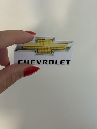 STICKER TÉRMICO LOGO CHEVROLET 6x3