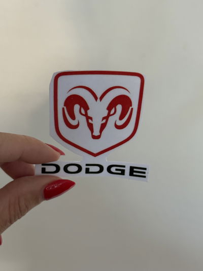 STICKER TÉRMICO LOGO DODGE 6x6