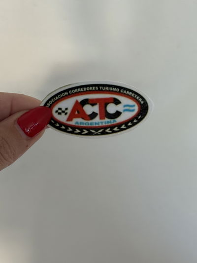 STICKER TÉRMICO LOGO ACTC 6x3