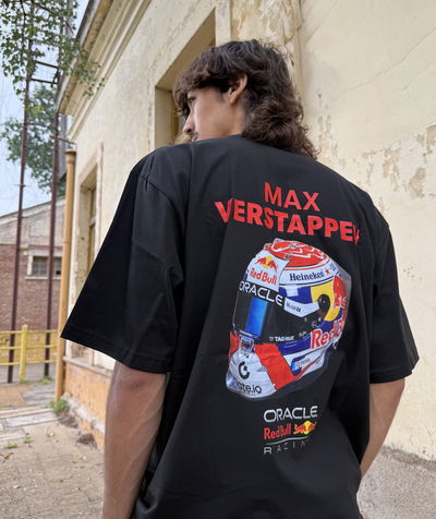 REMERA OVERSIZE VERSTAPPEN- RED BULL