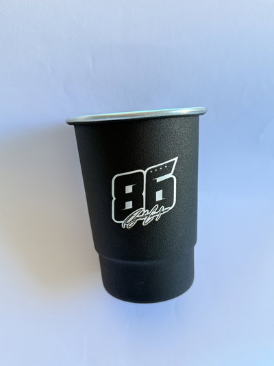 VASO ALUMINIO GRABADO - AGUSTÍN CANAPINO