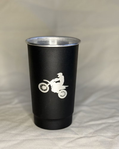 JARRA DE ALUMINIO GRABADO - MOTOCROSS