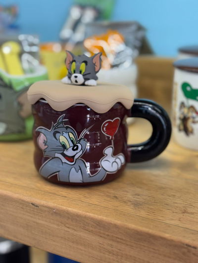 Taza cerámica Tom y Jerry