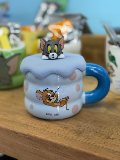 Taza cerámica Tom y Jerry