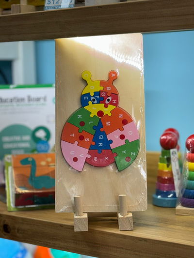 Rompecabeza madera abecedario