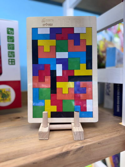 Tetris de madera