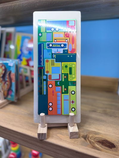 Encastre 3D animales y tránsito