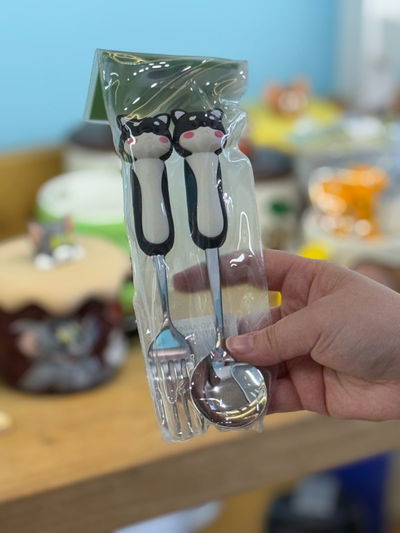 Cuchara + Tenedor largo