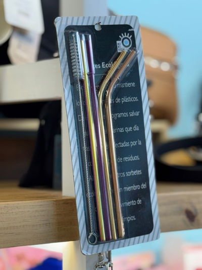 Set x4 sorbetes reutilizables + cepillo