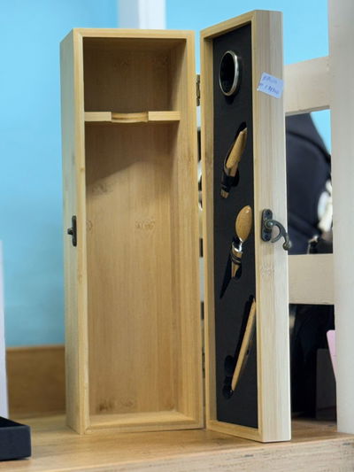 Porta Vino Bambu