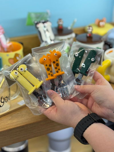 Cuchara + Tenedor cortos